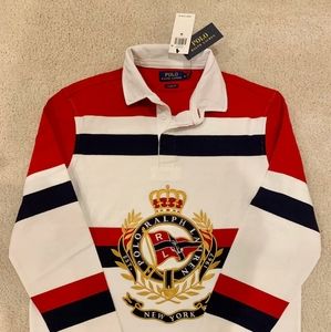 Polo Ralph Lauren Royal Crest Long Sleeve Polo